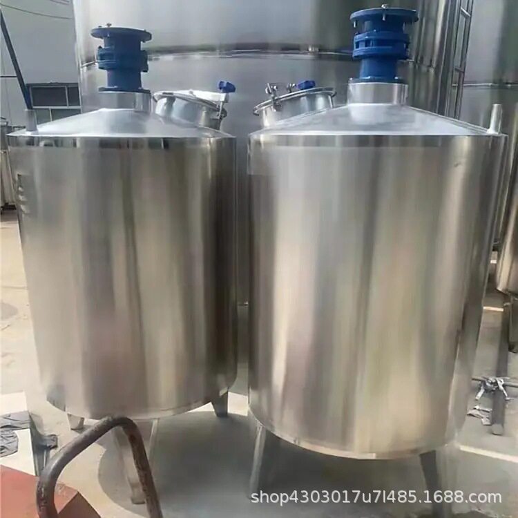 不锈钢猪油乳化罐 双层加热保温罐 立式色拉油搅拌调配罐 坚固耐