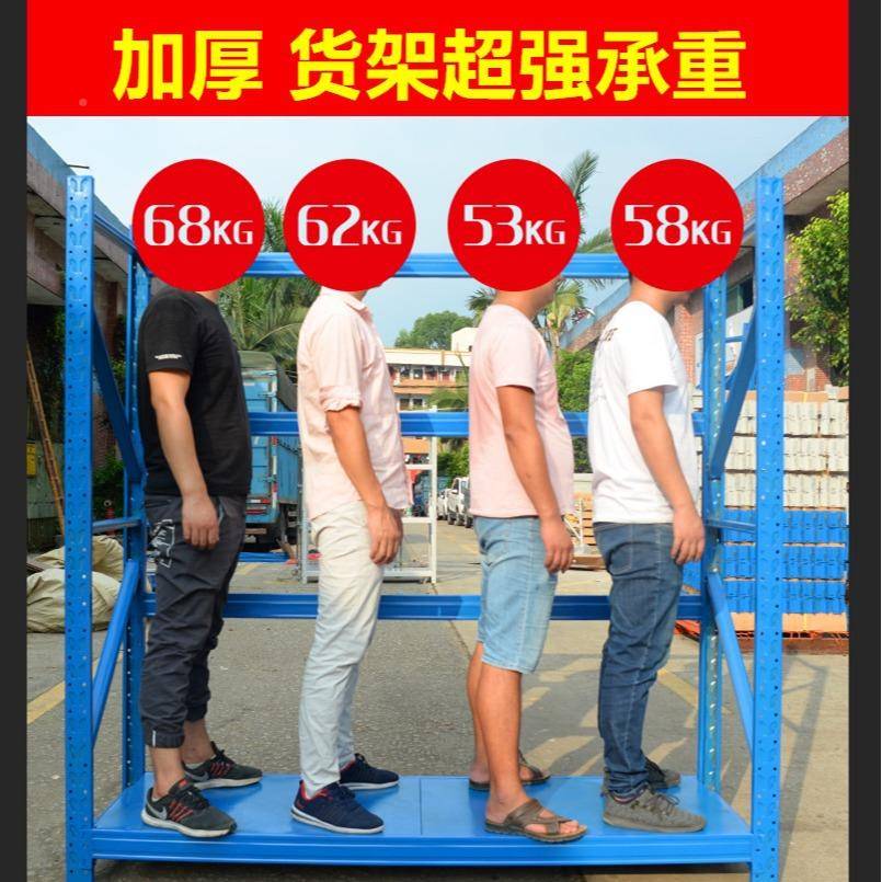 货架示架置物多63层用仓储库房库房库可拆卸仓快展递家重型铁架子