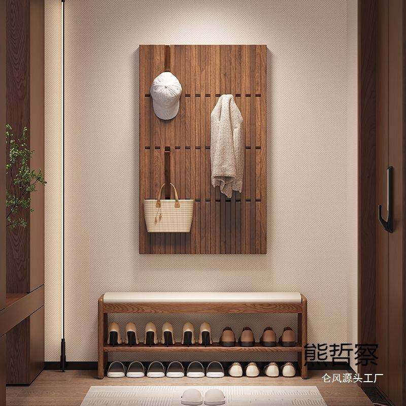 榆木挂架衣架钢琴入键衣帽架玄置关挂衣区172物门口户墙上挂衣板,住宅家具,组合衣架,淘宝优惠券,粉丝福利购,淘宝优惠卷