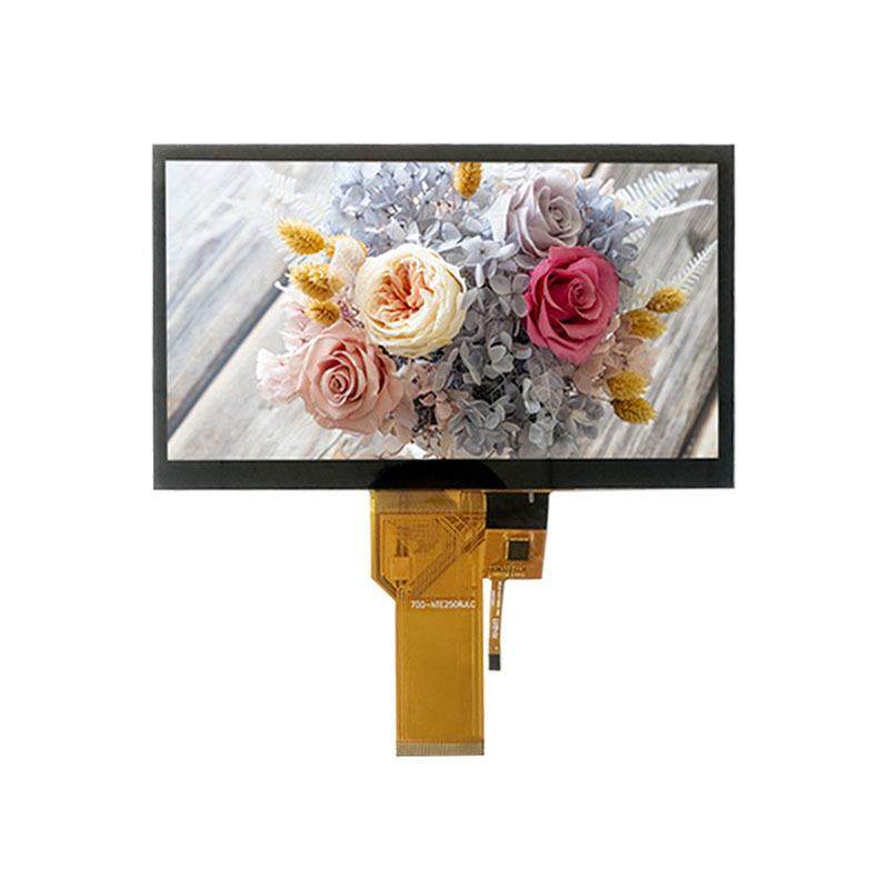 7彩.0寸tf液晶t显示屏800*480清TN屏幕lcd显示屏模JFT组高厂家