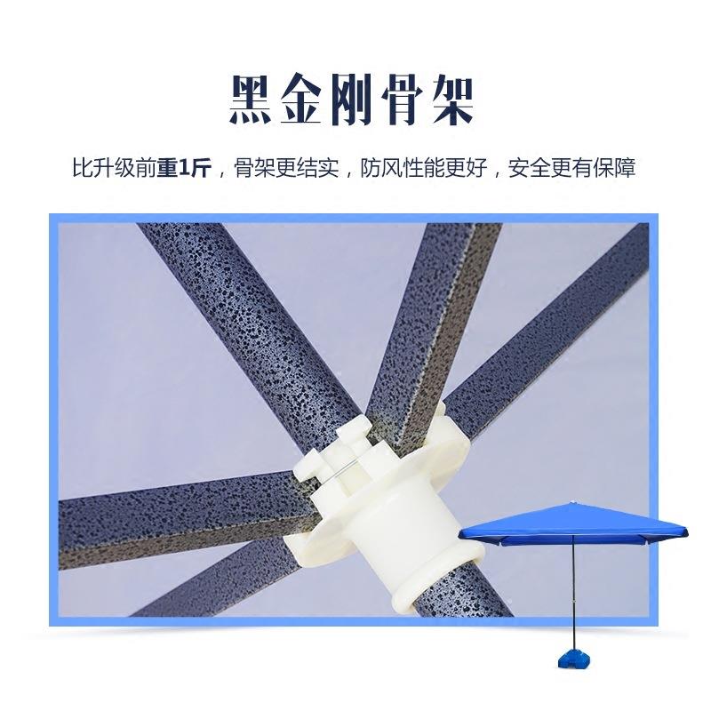 552摆摊大号户外遮阳伞伞太阳配件伞庭院伞大型雨伞四方沙伞徐小