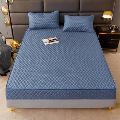 沃垫FEA尔享包2025新款边款小格子五面夹棉全护包床笠床罩床保护