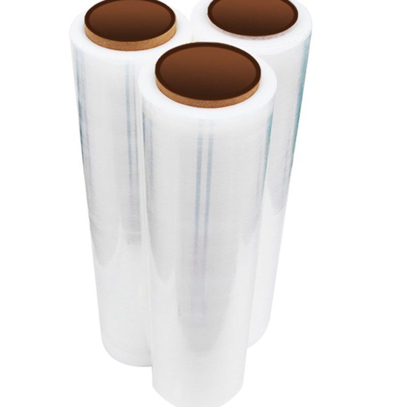 缠绕膜保鲜膜打包膜拉丝包装塑料膜工业pe拉伸膜保护薄膜宽度1米