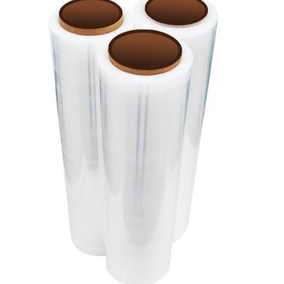 缠绕膜保鲜膜打包膜拉丝包装塑料膜工业pe拉伸膜保护薄膜宽度1米