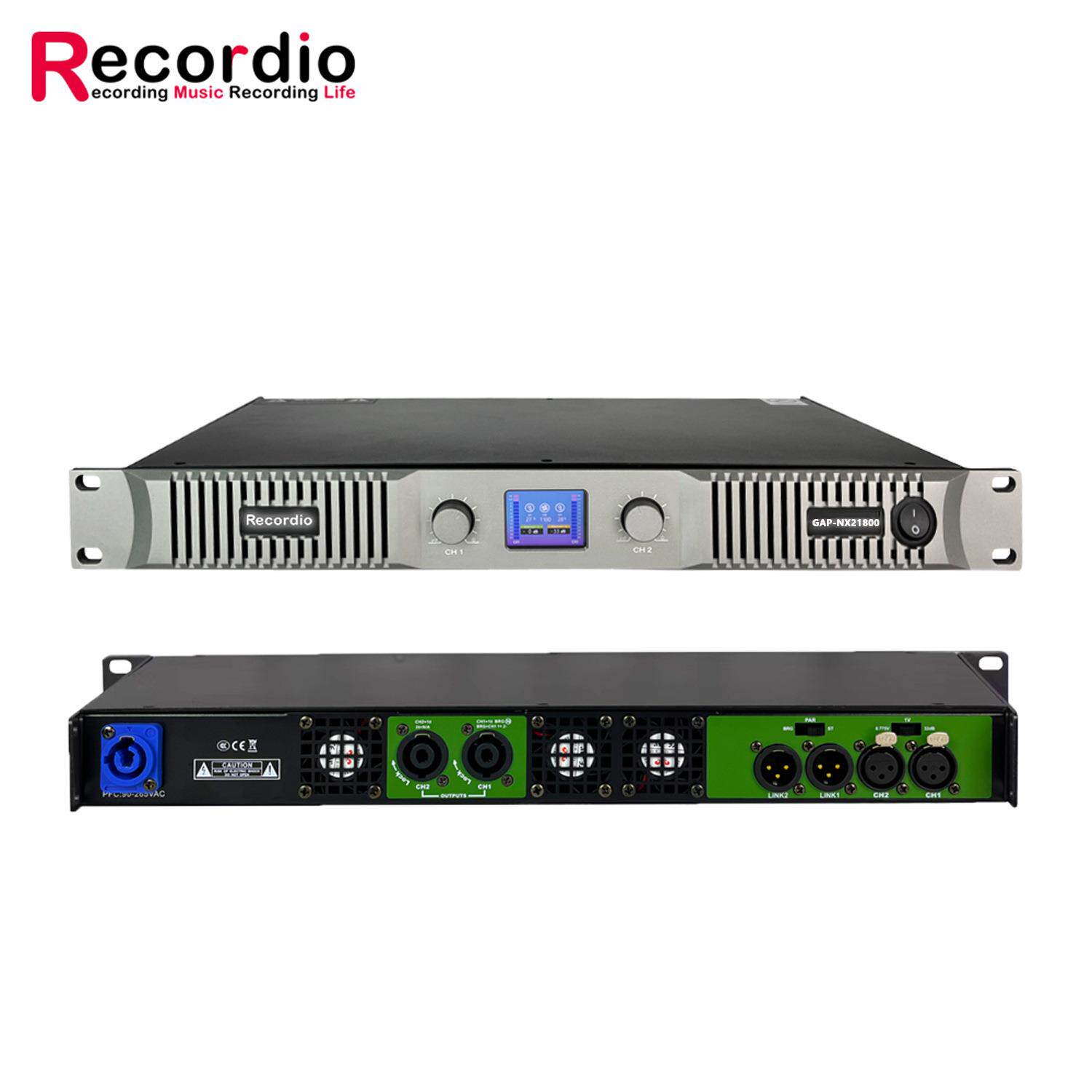 厂家跨境功放1800W*2高品质D类舞台夜店功率放大器专业数字放大器