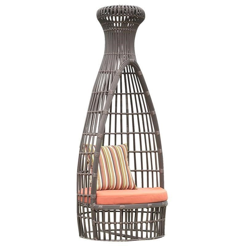 户外休闲藤编躺椅家具花园创意阳台桌椅露天鸟巢景区休息圆床躺椅,住宅家具,户外沙发,淘宝优惠券,粉丝福利购,淘宝优惠卷