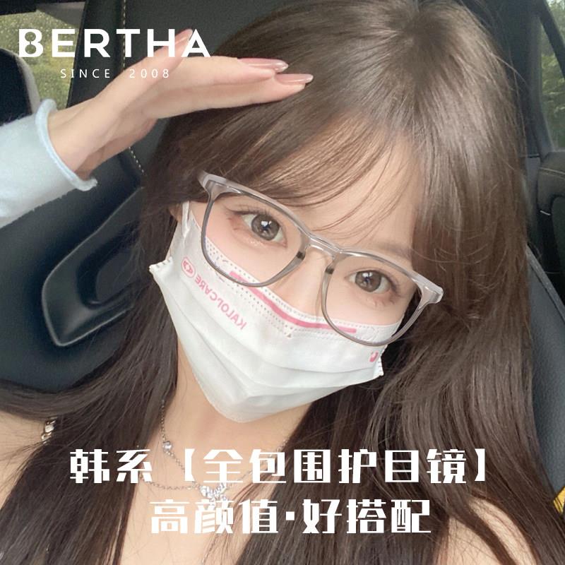 护目镜女款防风眼镜柳絮骑行花粉近视可配度数防蓝光过敏防护镜男图片