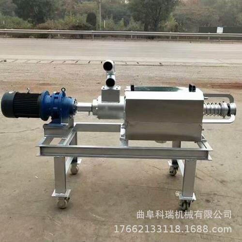 两干相电猪粪脱固液分离机猪粪牛粪鸡理粪水机XOQ处动物粪便甩设