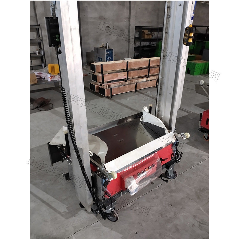 建筑施工用全自动抹墙机 智能干粉砂浆粉墙机 室内立墙抹灰批灰机