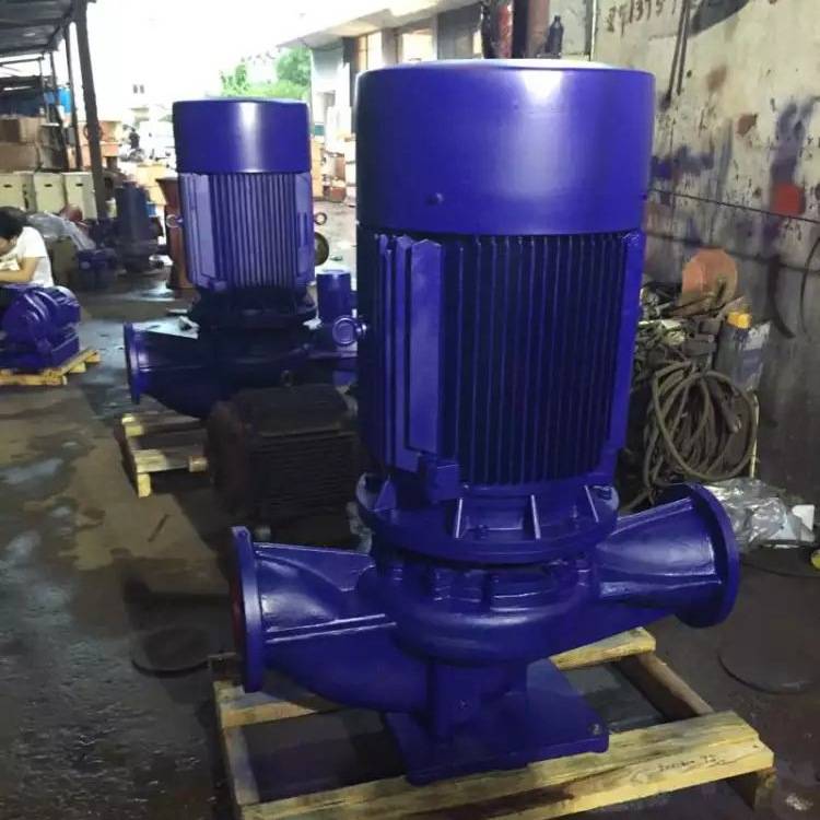 单级离心泵 IRG125-315C立式管道泵 55KW高温热水循环泵