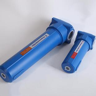 压缩空气精密过滤薄法兰款接口器螺纹接口除尘菌杂UXI质油水厚滤