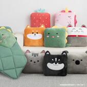 抱枕被子两用四二INK一季 通夏用季 折叠车用枕头办公室午睡毯子靠