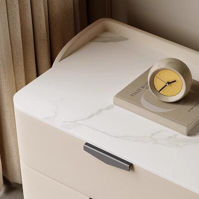 SEFZ19新约款岩板HNTM床头柜现代简轻智能床头柜奶油风奢家用卧室