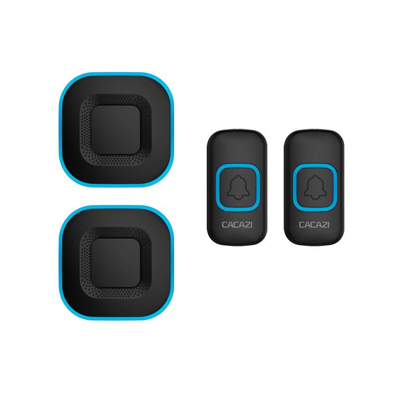 新款用无线智能门远距离智能遥控二拖V028F二二穿墙电子闪家铃光