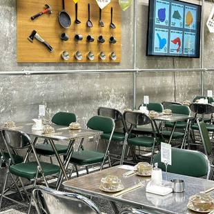 夜市大927排档东餐南风茶厅不锈港钢折叠桌餐饮小吃店桌椅组合商