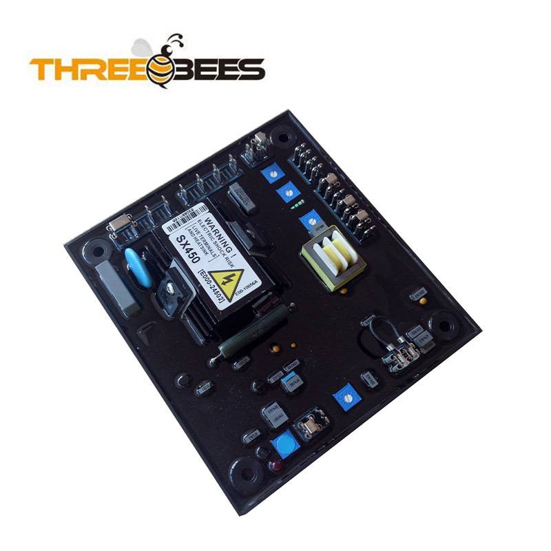 AVR无刷调压板SX450 柴油发电机组配件电压调节稳压器发动机