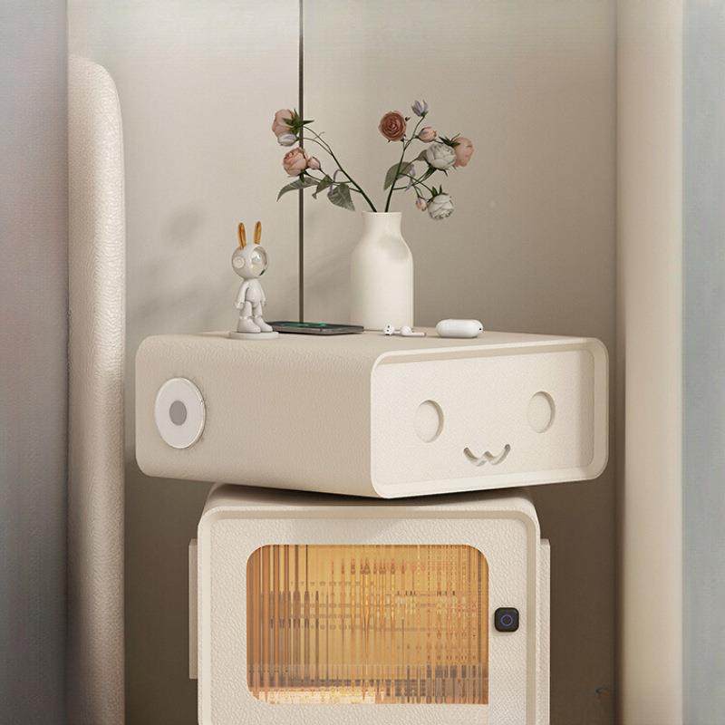 HG-B8565创意儿童房奶床头能柜风可爱小型法式油小户型多功机器人