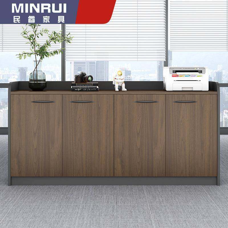 矮柜会议室茶柜办公室办公柜子文隔件断SJMGAG-4柜柜带锁储物柜水