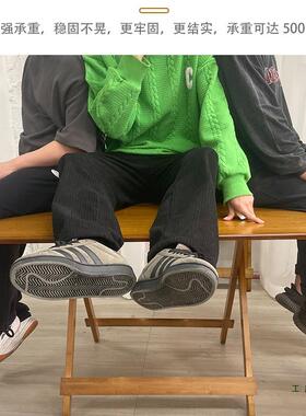 折叠桌子家摆用桌户外便携式出租房餐桌小户型可收F5M7MHMJ纳摊饭