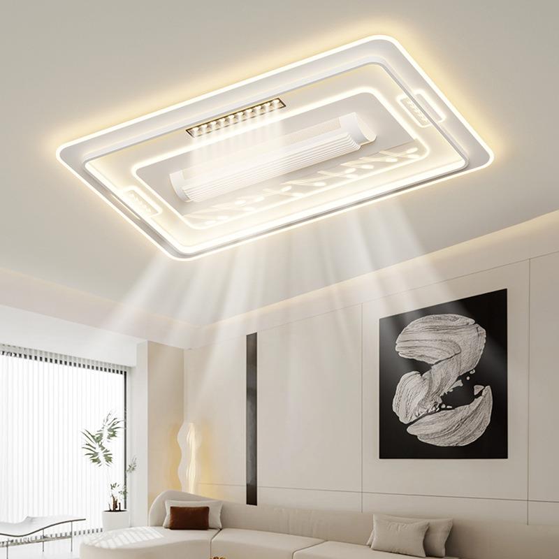 中山灯具无叶风扇灯厅灯现代约智简330能卧室吸灯顶全客屋套餐家