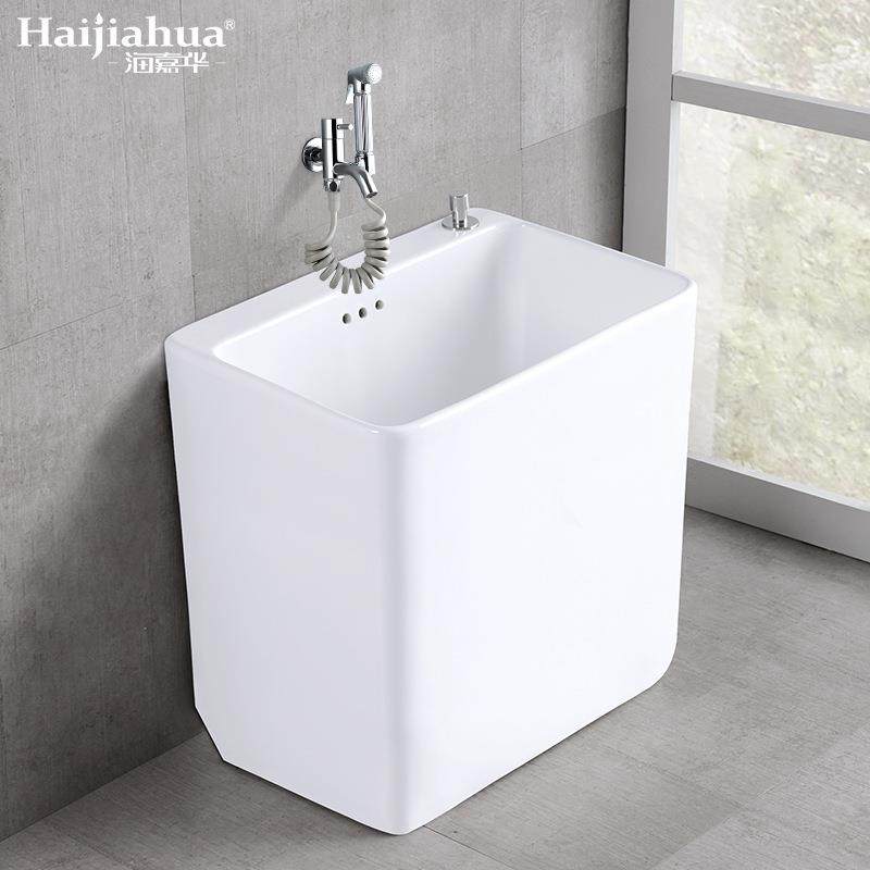 拖把池拖户家用阳台拖布池落地式布池451一墩体拖把盆外地池g&,家装主材,拖把池,淘宝优惠券,粉丝福利购,淘宝优惠卷