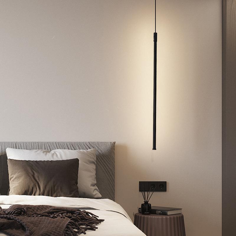 极简主线条吊DD780灯客厅房餐厅书卧室床头创意义性艺术装饰LE个D