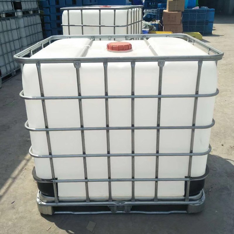 集装桶IBC桶集装桶化工桶1吨1000L叉车桶多种颜色 架子桶方形桶