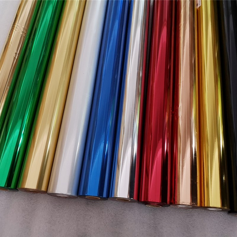 供应727岱棱进口烫皮革类 绒布 PU  皮类 等电化铝 烫金纸