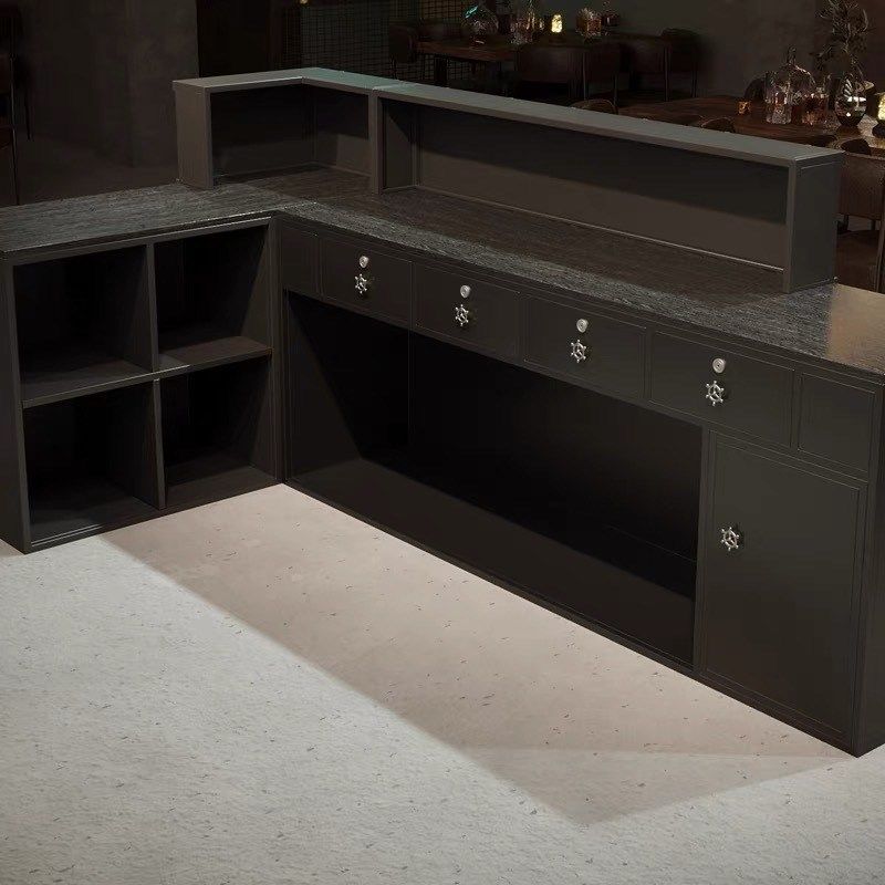 工业风铁网复古酒吧吧台餐饮店带灯款接待台铁艺台球厅ktv收银台,商业/办公家具,酒吧台,淘宝优惠券,粉丝福利购,淘宝优惠卷