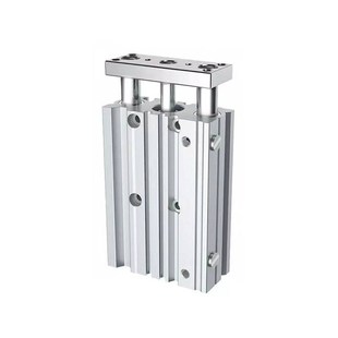 三轴推拉带导杆薄形气缸JTB32X25X50X75X100X125X150X175X200X250