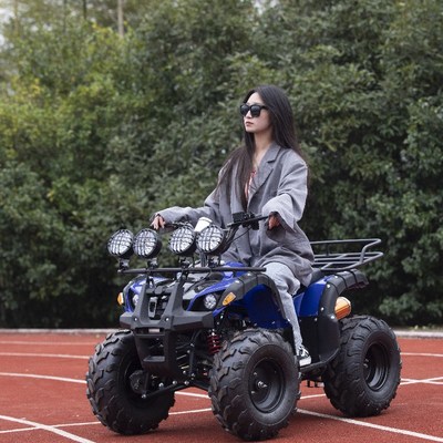 厂家直销四轮沙滩全地形越野山地atv125沙滩摩托车成人电动迷你