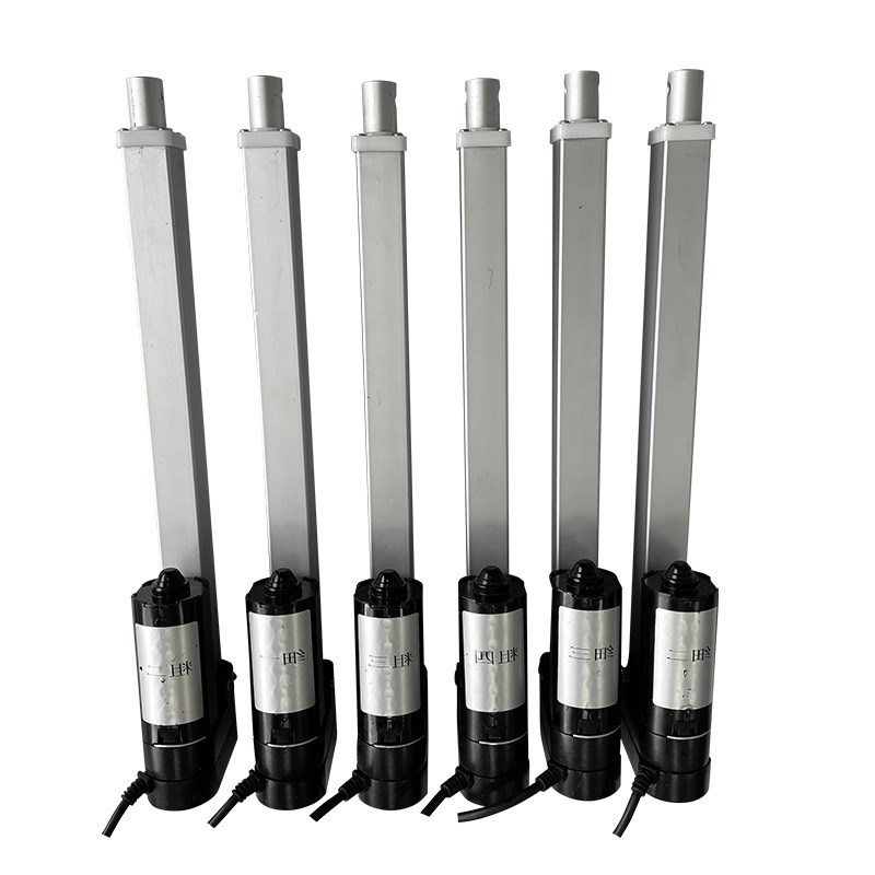 厂家静音电动推杆10-2500mm智能垃圾箱配件大推力直流伸缩杆