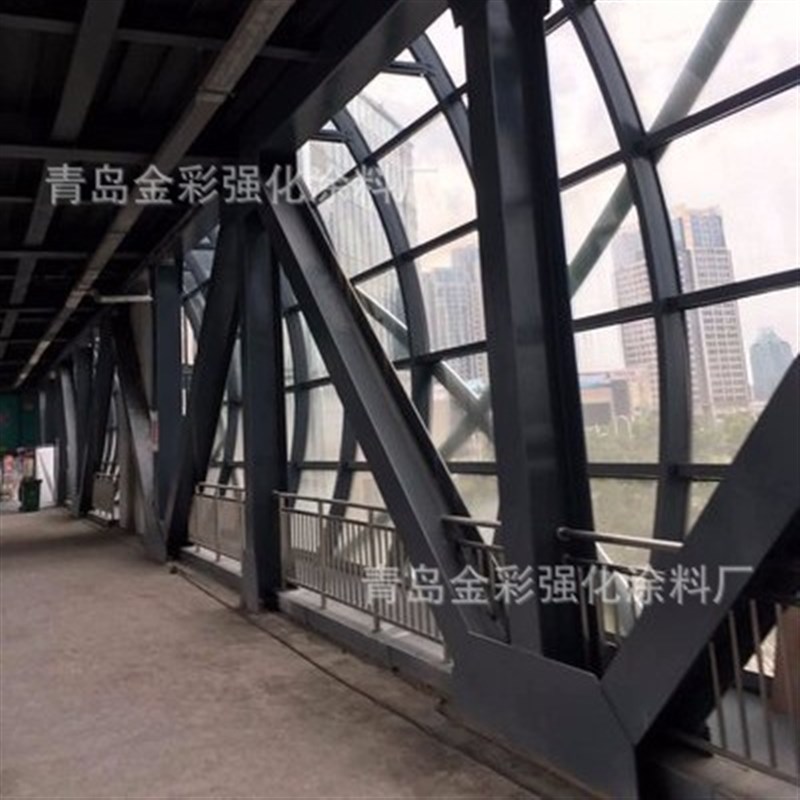 水性金属漆户外铁艺栏杆不锈钢镀锌管钢结构水性漆