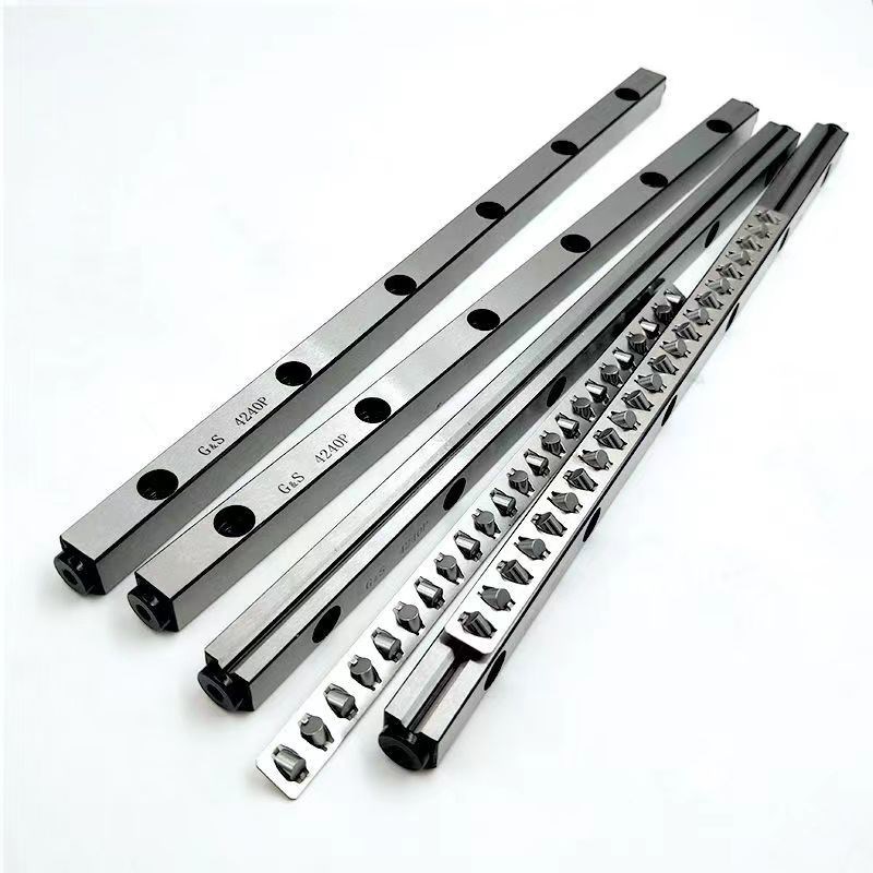 微小型V4系列直线滑块线性导轨 精密V型交叉滚柱滑台导轨现货供应