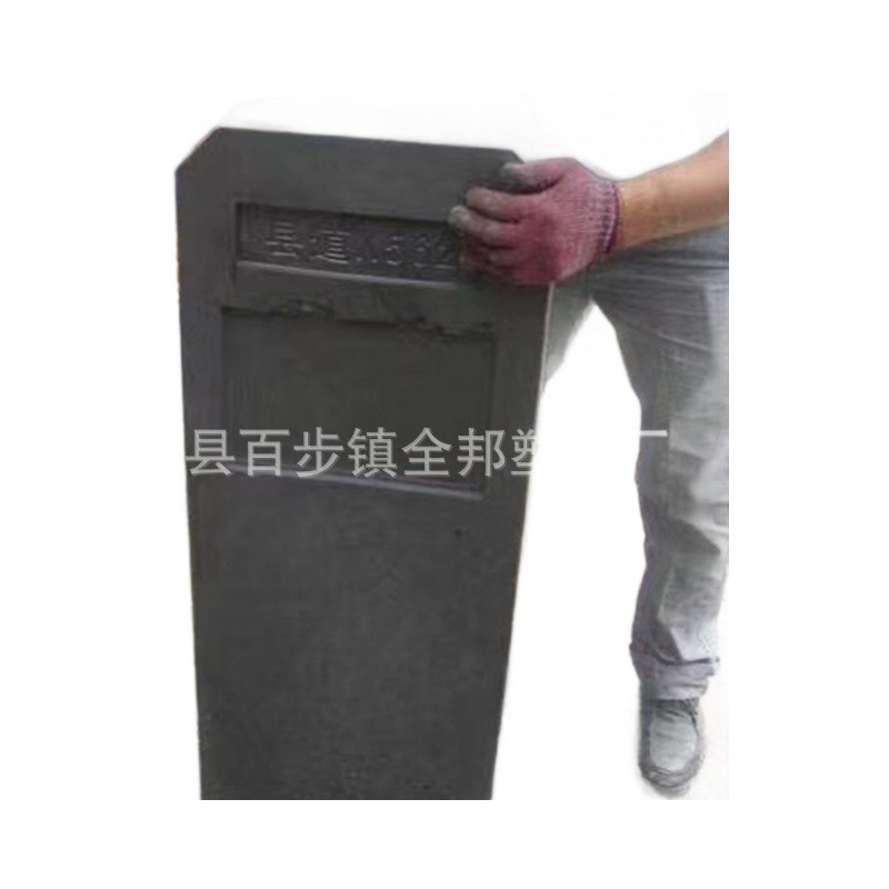 百米桩里程碑公路界碑立柱警示桩标志桩管理范围界碑塑料模具