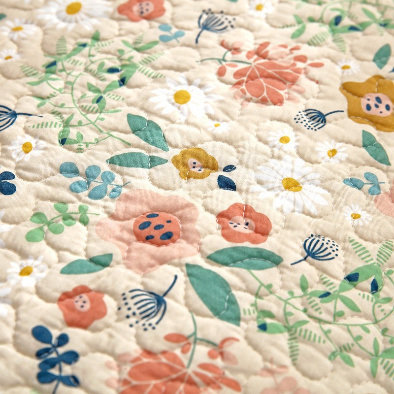 四季款棉布水洗田园印花沙发垫 简约韩式小碎花沙发坐垫扶手巾