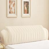 简约现Fh ?款 床头套罩包罩布艺弧形欧式 $%px}代软包防全新尘加厚