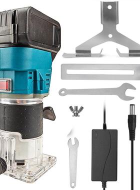 多能机锂电修边机充电式木工板开槽工具小雕锣挖孔IWB刻修功边机