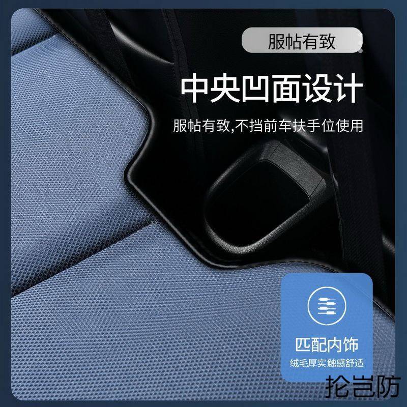 车内可折叠床垫加厚便携式车用后排通用睡垫旅游车载旅行床垫成人