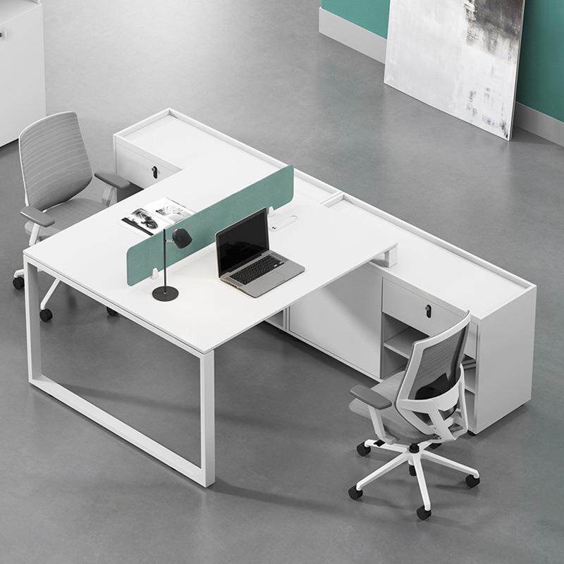 单人家职员电桌办公桌办公室脑桌椅组合人员工位2/4YMI/6位办公具