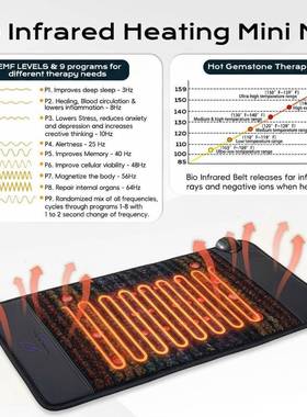 B85电理晶石疗垫红外理疗多部位S38磁按摩线垫