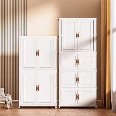 折叠宝收纳柜宝子儿童衣柜家用柜落卧室衣服76671玩具置物地储物