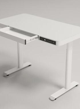 电动升降单竞电机双电脑EQJ桌电桌子家公用办书桌桌腿智能升桌降