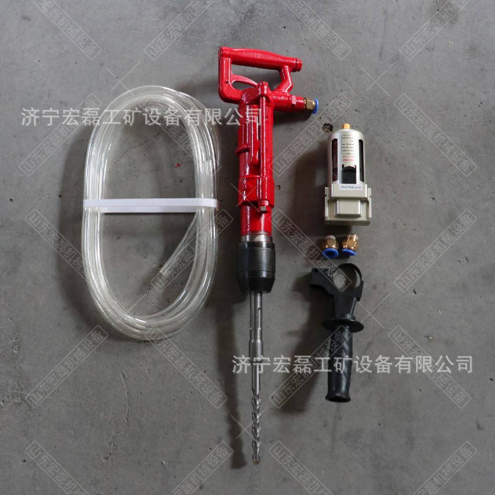 Y5气动凿岩小便携QLPXCZ-1气动冲击钻水下冲击型混凝土钻钻孔机机
