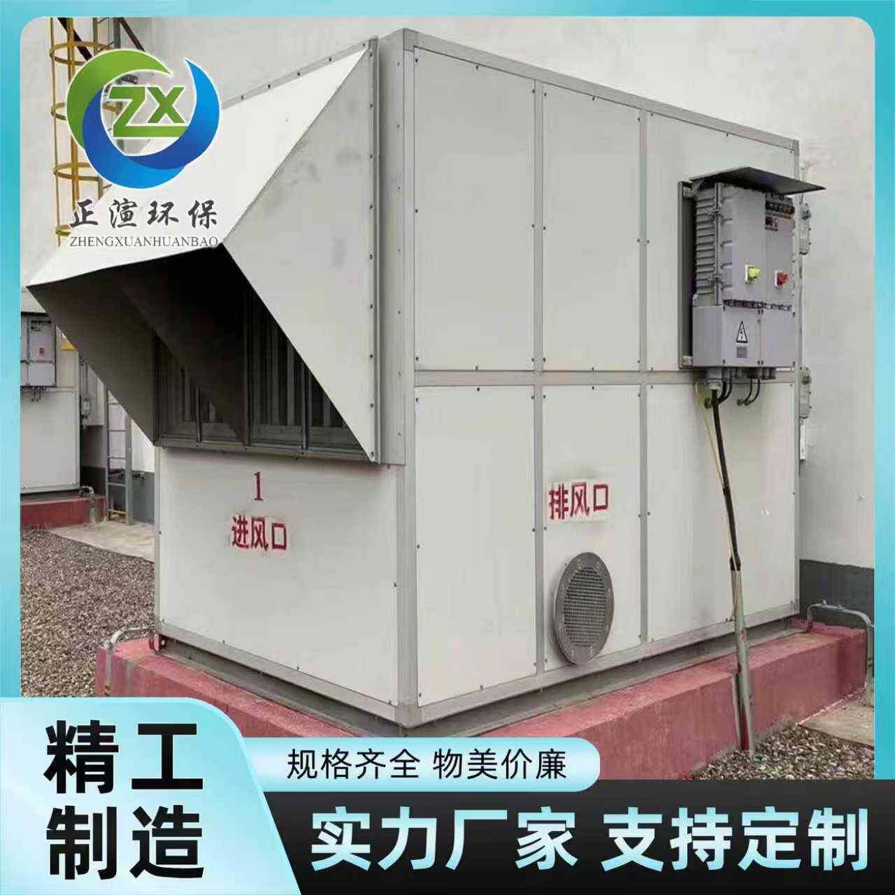 洁式沙强尘过滤机组青海盐湖49469提锂变电站供电机房抗风沙自自