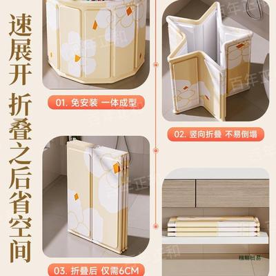 沐泡澡桶折叠浴缸大人桶家桶用全身浴洗澡桶儿童洗澡盆浴F9966TM9