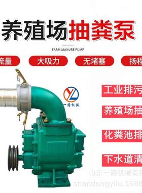 2寸排3寸4寸电力机款抽粪泵直吸61439直污泵不堵塞吸水大泥浆泵