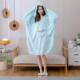 带帽袍成人洗澡浴XOC巾家用吸水速干宽松浴大号可浴穿衣加女厚四