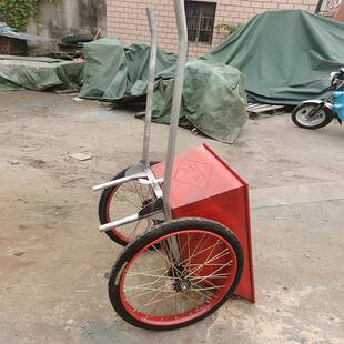 翻车劳动工地小推斗车392两轮轮手推搬运车拉建筑家用垃圾货灰斗