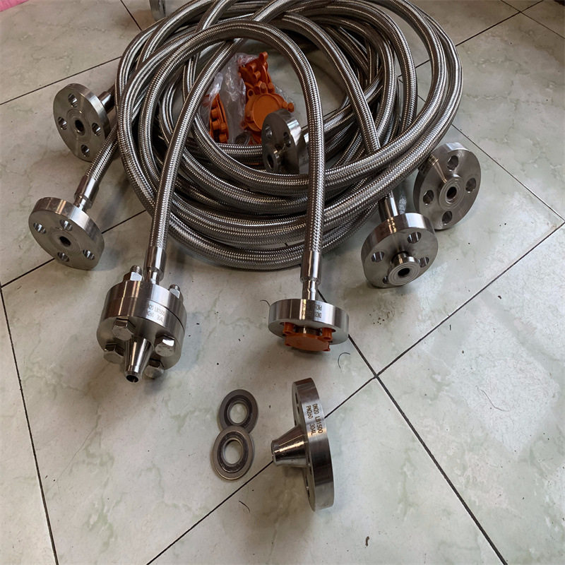 NPT外丝304不锈钢快接软管母